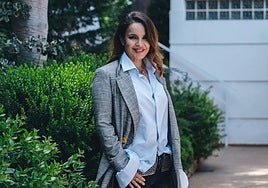 La periodista y escritora Carme Chaparro en Alicante.