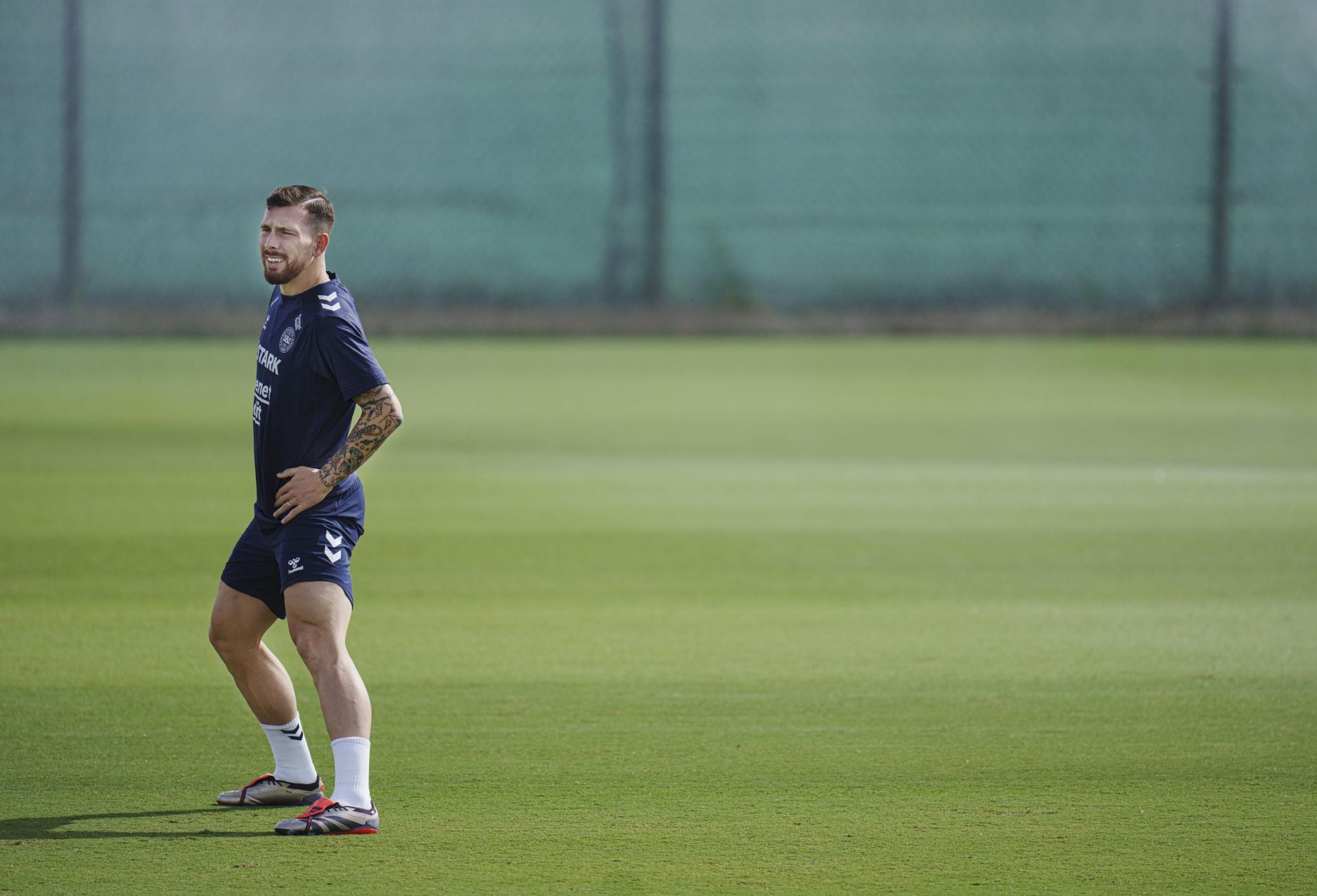 Dinamarca entrena en un pueblo de Alicante antes de enfrentarse a España