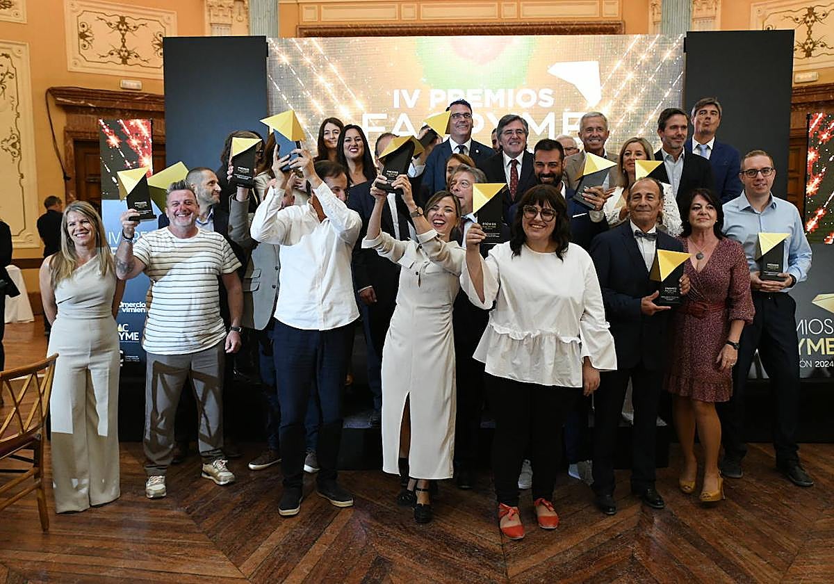 La IV Gala de Premios de Facpyme en imágenes