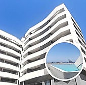 'Infinty pool' en la azotea, gimnasio y solo ocho viviendas disponibles: así es la obra nueva que triunfa en Benalúa Sur