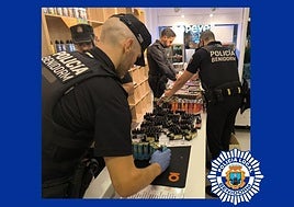 Vapers intervenidos.