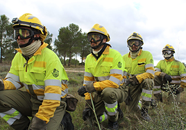 Bomberos forestales de la Comunitat.
