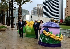 Imagen de la presentación de la iniciativa medioambiental en Benidorm