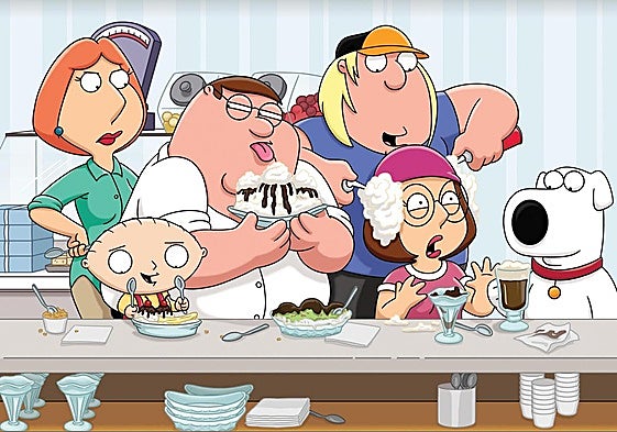 Personajes de 'Padre de familia'.