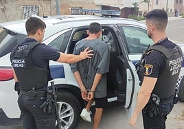 Detención a cargo de la Policía Local de Elche.
