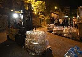 Material recogido en el centro de tecnificación deportivo de Alicante.