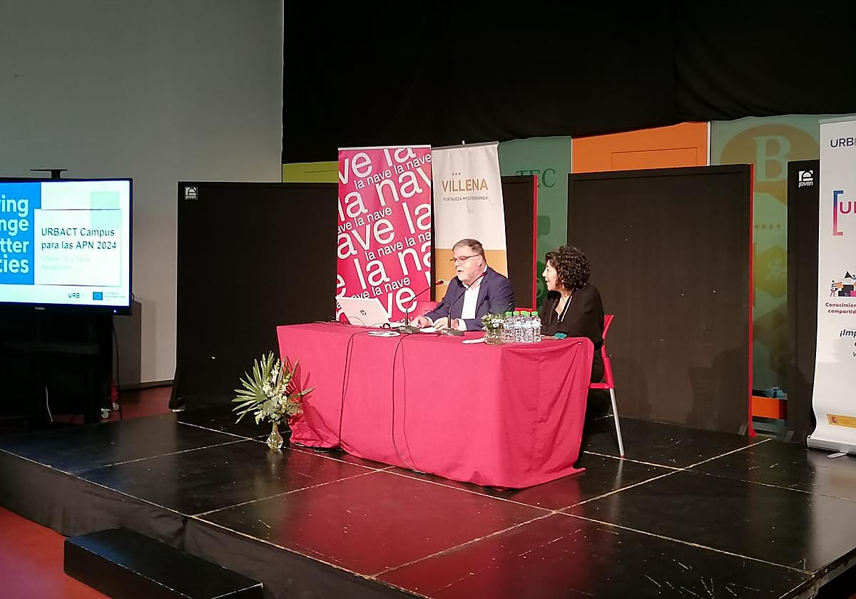 Session of the National Campus of Urbact cities held this Tuesday in Villena.