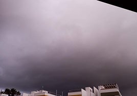 Así amanece Dénia este jueves.