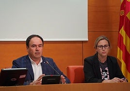 El portavoz del Grupo Parlamentario Popular en Les Corts, Juanfran Pérez.