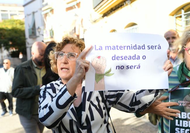 La portavoz del PSOE, Ana Barceló.