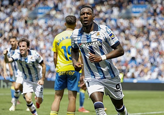 El canadiense Sheraldo Becker, una de las ausencias de la Real Sociedad.