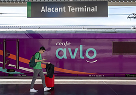 Tren Avlo Alicante-Madrid.