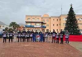 Imagen de la presentación de la iniciativa en l'Alfàs del Pi