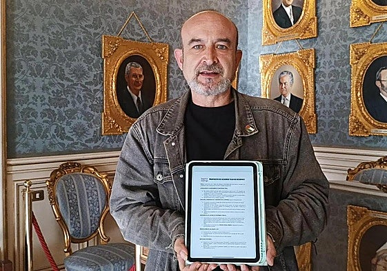 El concejal de Esquerra Unida-Podem, Manolo Copé.