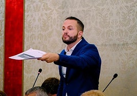 El portavoz de Compromís, Rafa Mas.