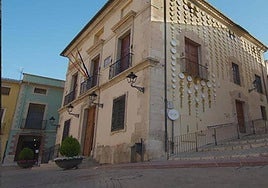 Fachada del Ayuntamiento de Biar.