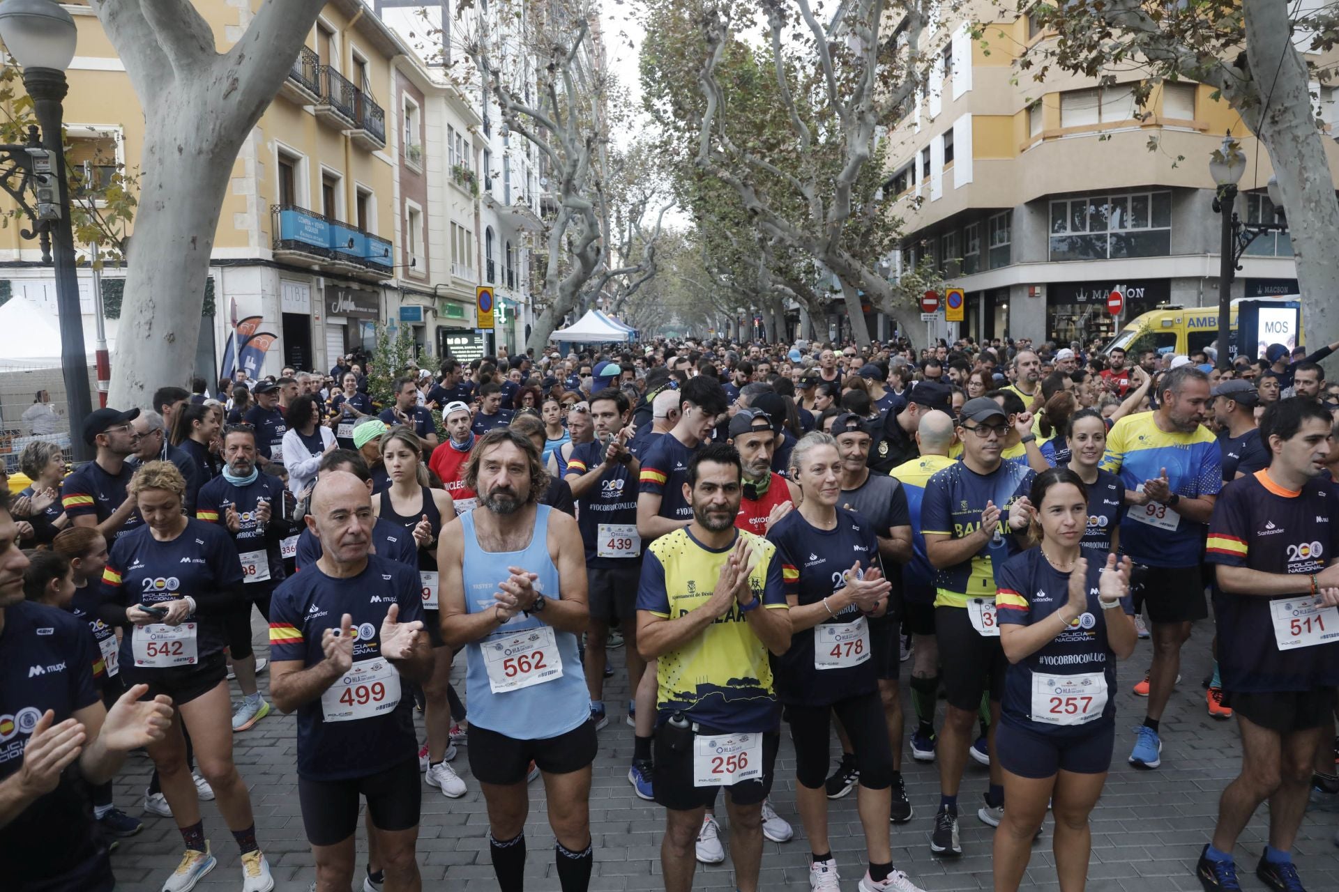 Búscate en la carrera solidaria &#039;Ruta 091&#039; organizada por la Policía Nacional de Dénia