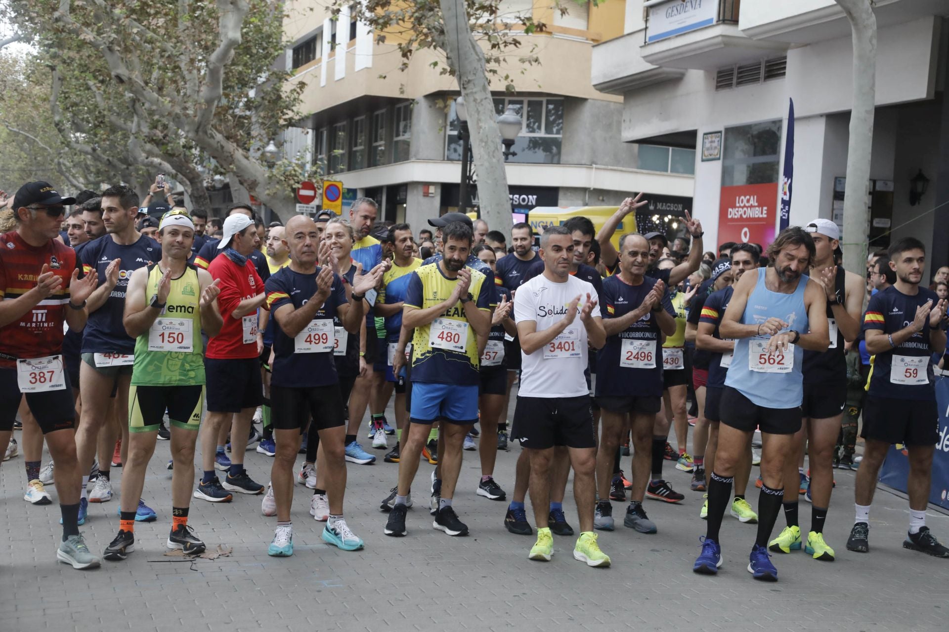 Búscate en la carrera solidaria &#039;Ruta 091&#039; organizada por la Policía Nacional de Dénia