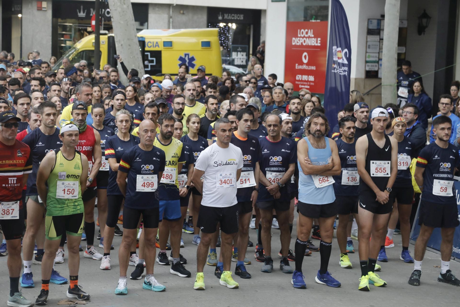 Búscate en la carrera solidaria &#039;Ruta 091&#039; organizada por la Policía Nacional de Dénia