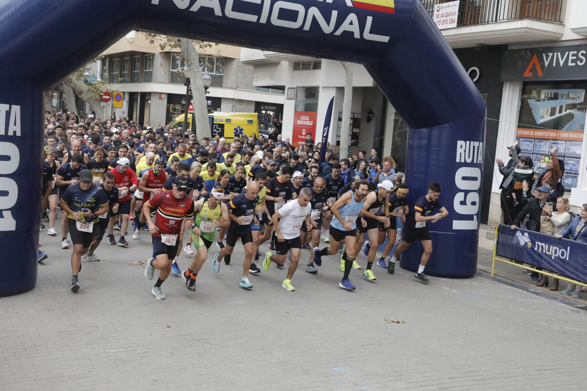 Búscate en la carrera solidaria &#039;Ruta 091&#039; organizada por la Policía Nacional de Dénia