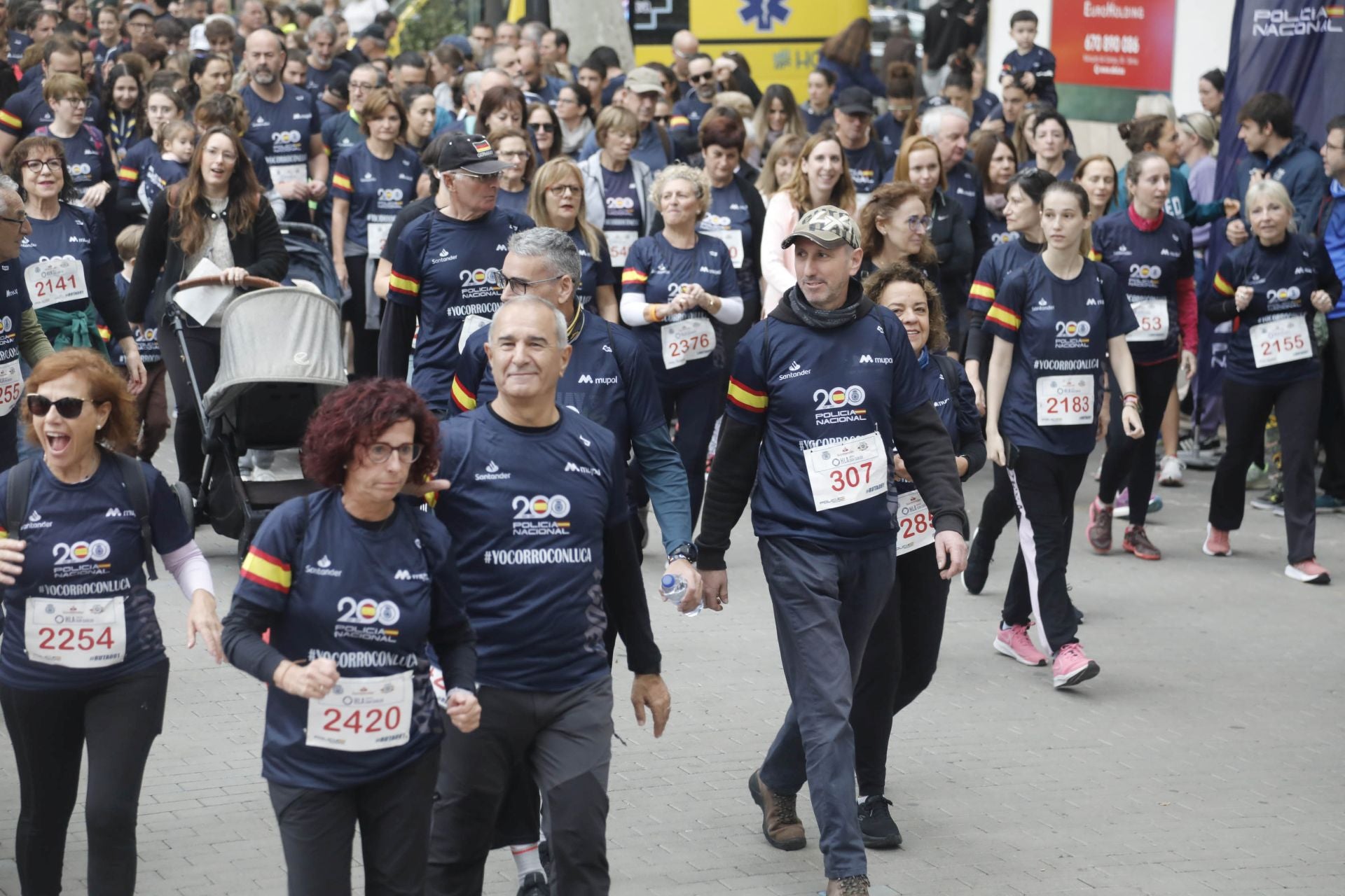 Búscate en la carrera solidaria &#039;Ruta 091&#039; organizada por la Policía Nacional de Dénia