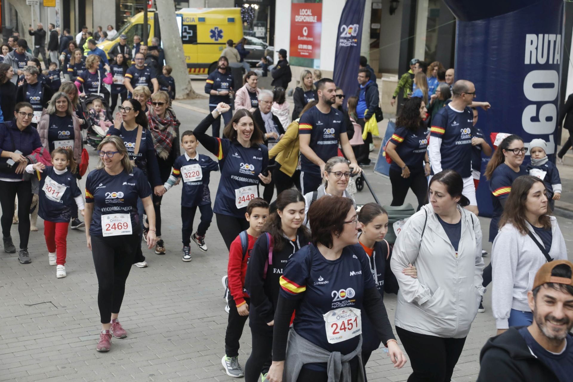 Búscate en la carrera solidaria &#039;Ruta 091&#039; organizada por la Policía Nacional de Dénia