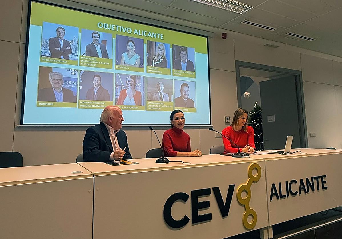 Joaquín Pérez, Eva Toledo y Ana Gosálbez.