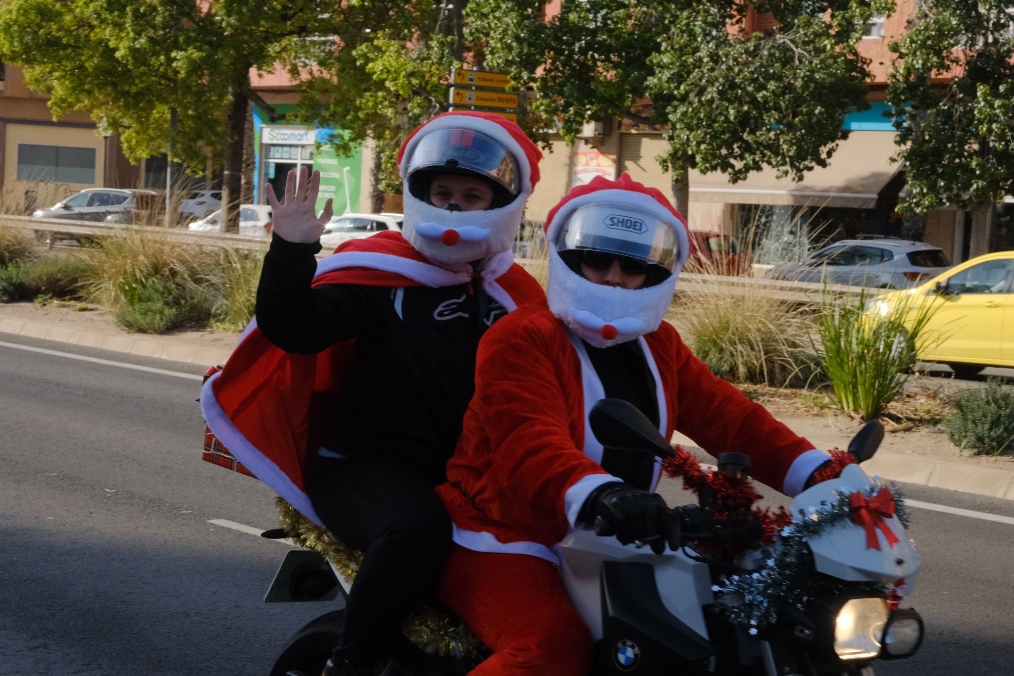 Las imágenes de la &#039;Papanoelada&#039; en Alicante