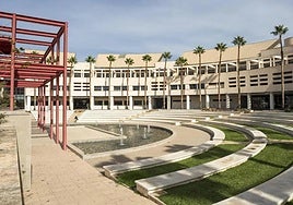 Aulario 2 de la Universidad de Alicante.