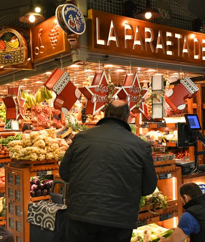 Imagen secundaria 2 - El Mercado Central de Alicante en Navidad. 