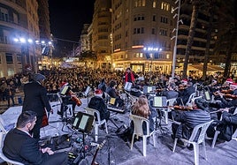 Concierto navideño de Virtuós Mediterrani en Alicante.