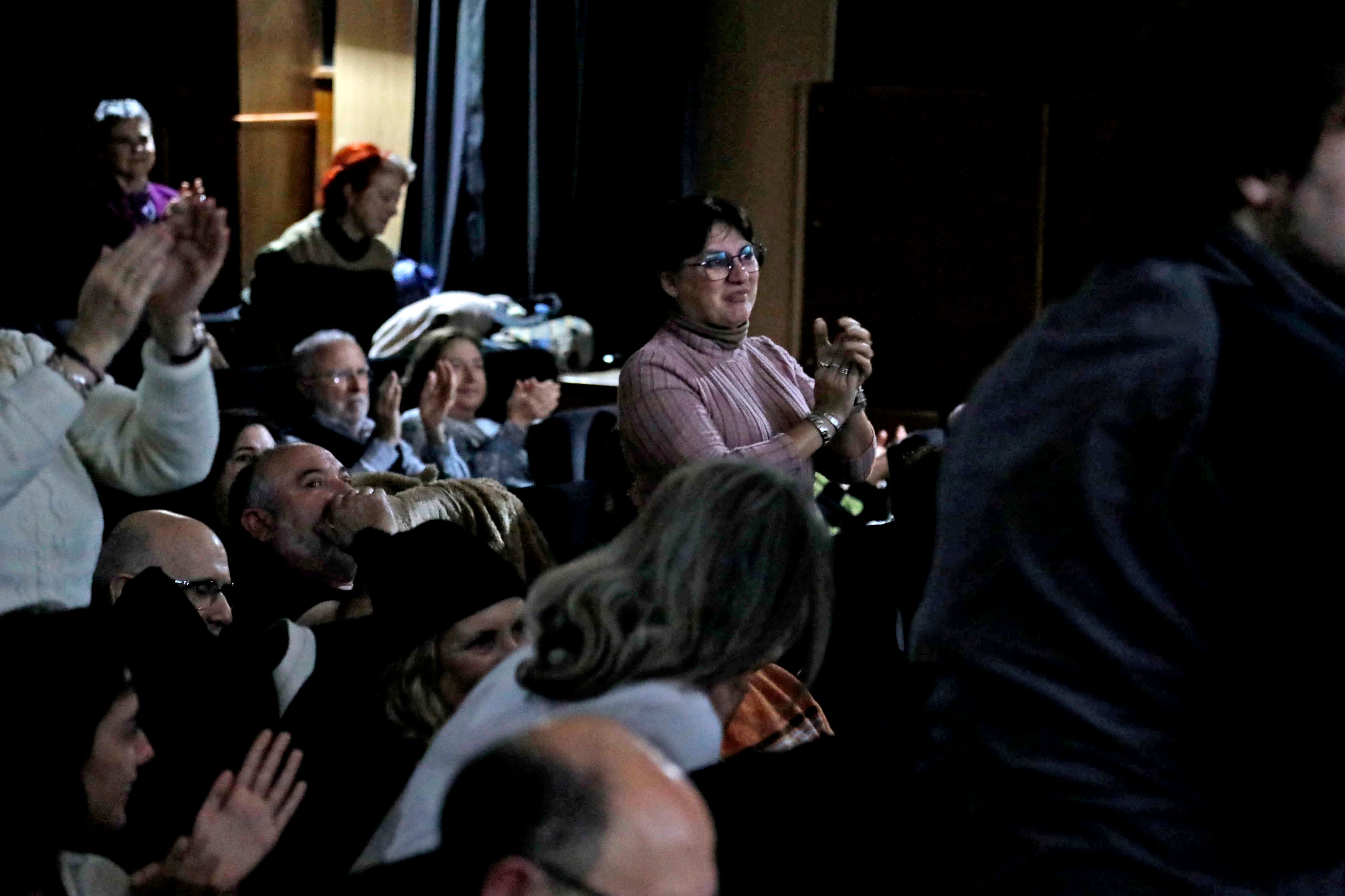 Óscar Lasarte emociona a Xábia en la presentación de &#039;¿Es el Enemigo? La película de Gila&#039;