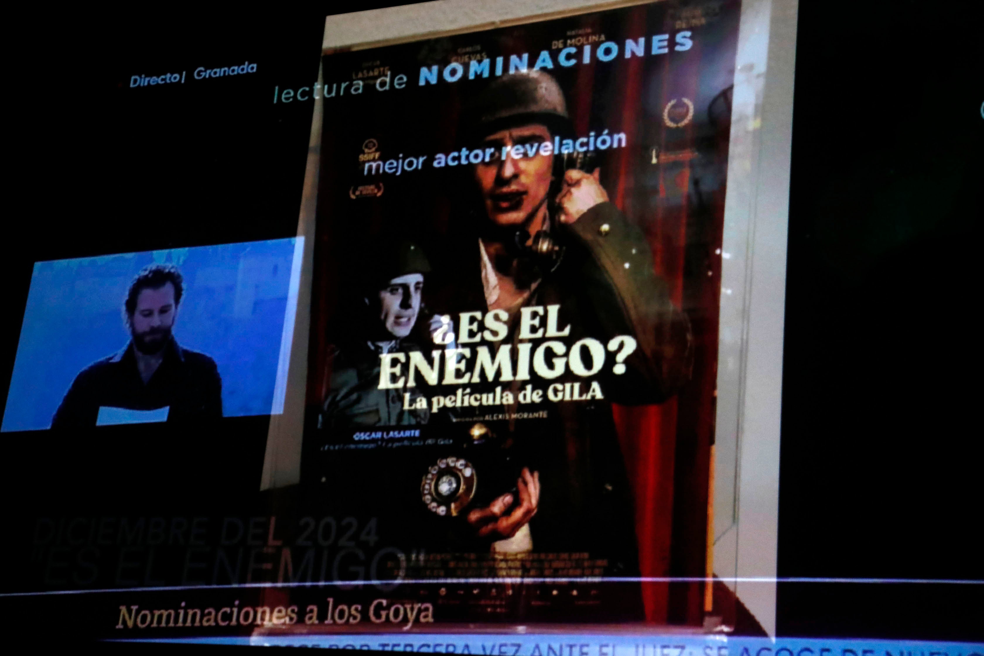 Óscar Lasarte emociona a Xábia en la presentación de &#039;¿Es el Enemigo? La película de Gila&#039;