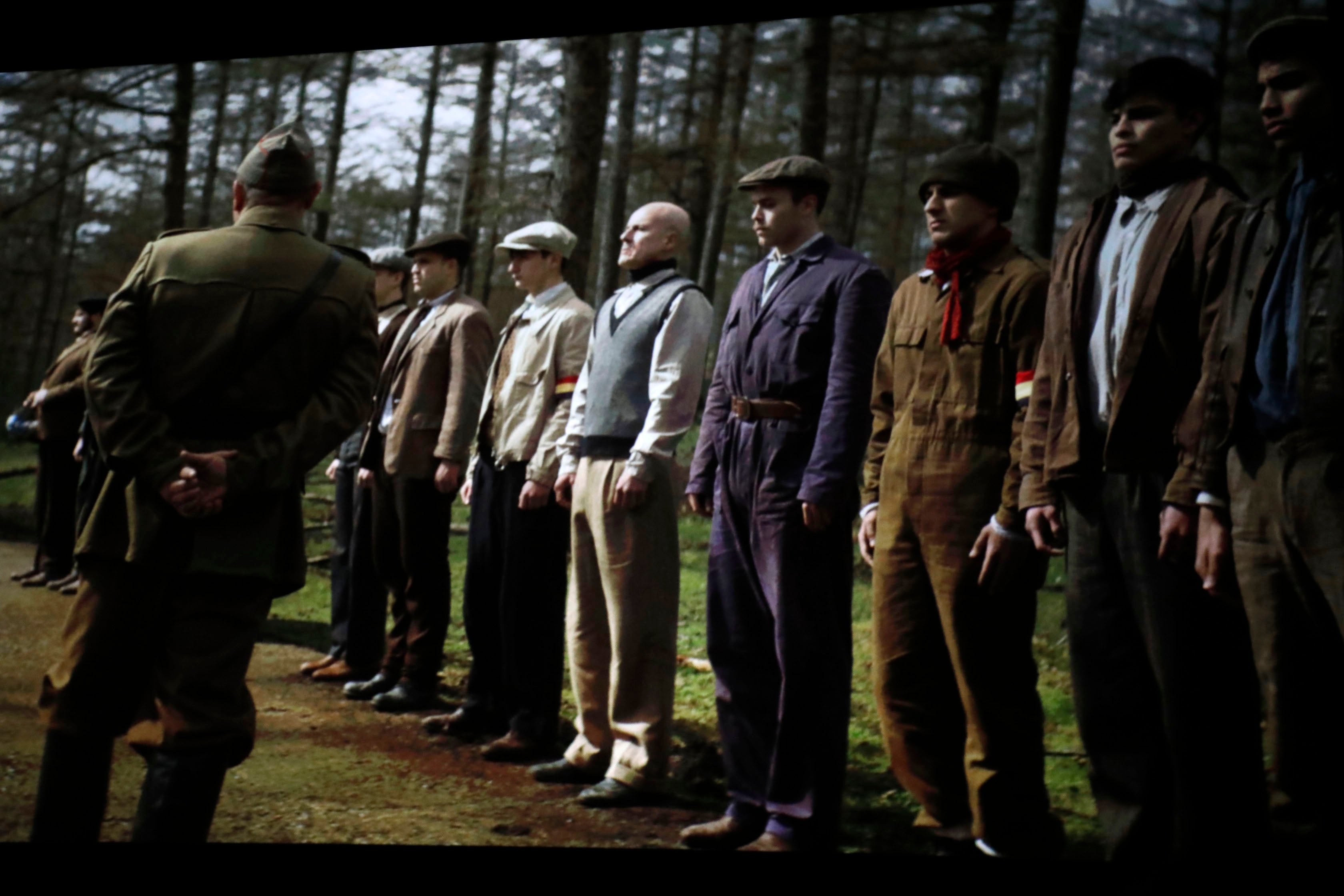 Óscar Lasarte emociona a Xábia en la presentación de &#039;¿Es el Enemigo? La película de Gila&#039;