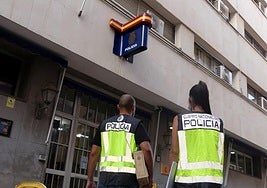 Imagen de archivo de la Comisaría de la Policía Nacional en Benidorm.