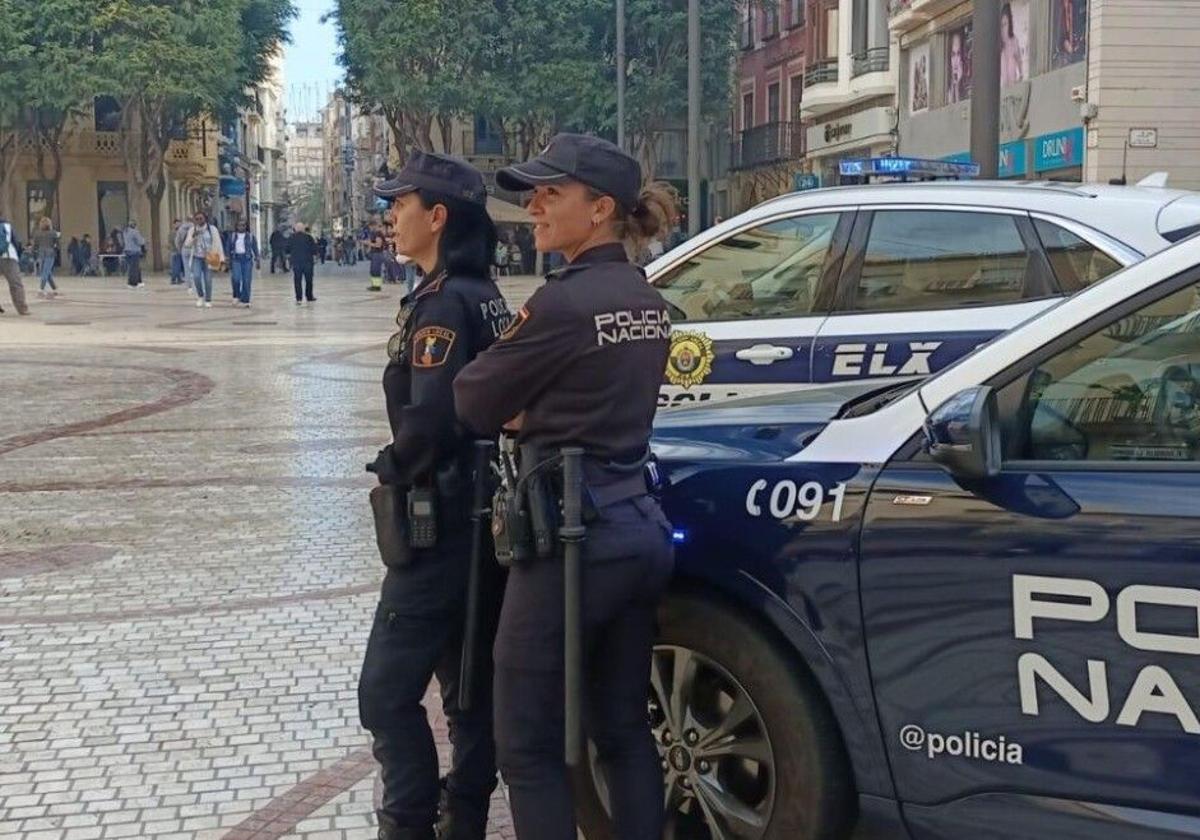 Imagen de archivo de la Policía Local de Elche.