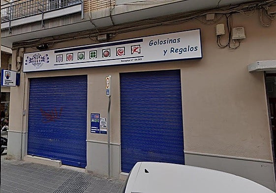 Administración de Loterías en la calle Bono Guarner de Alicante.