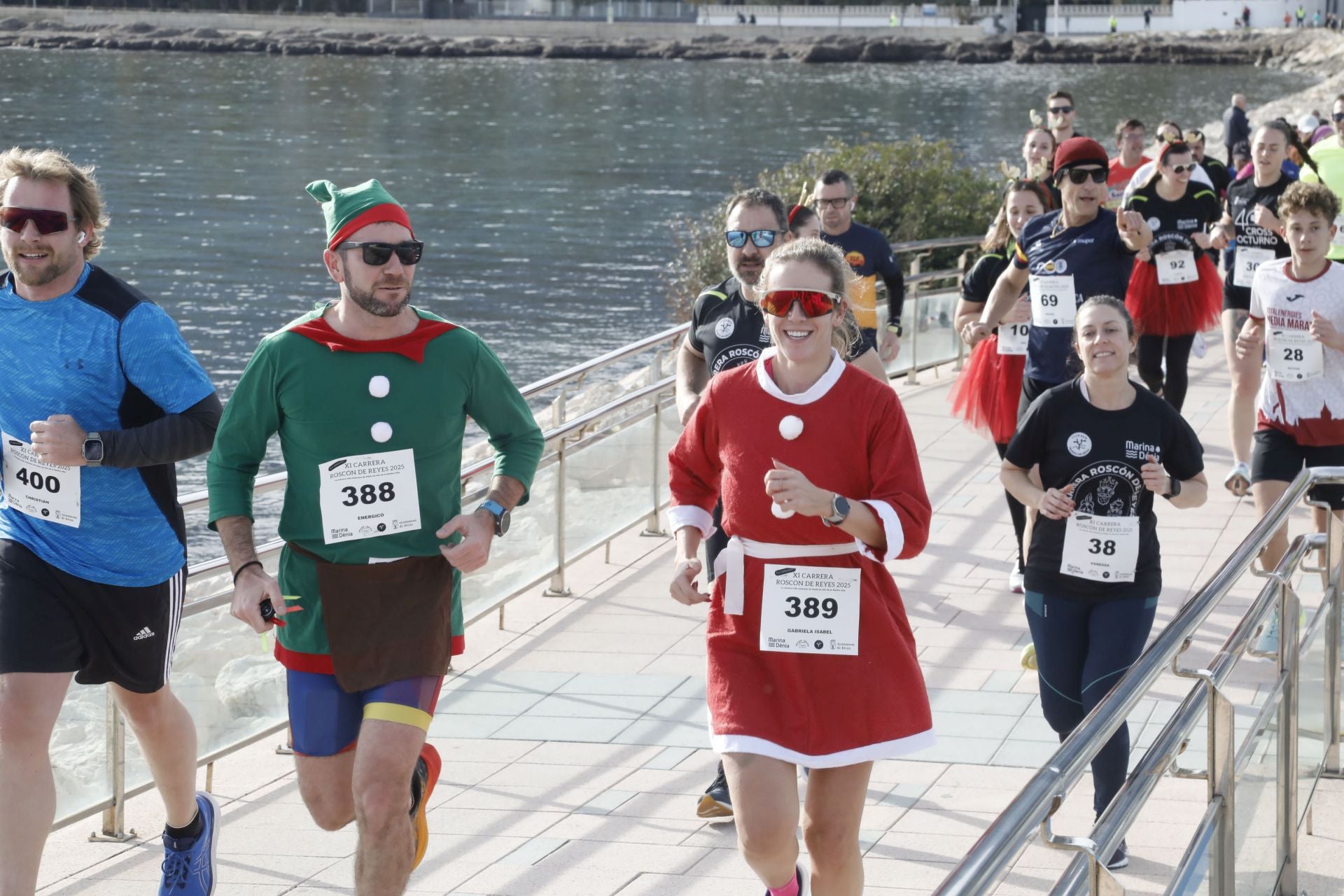 Así ha sido la IX Carrera del Roscón de Reyes en Dénia