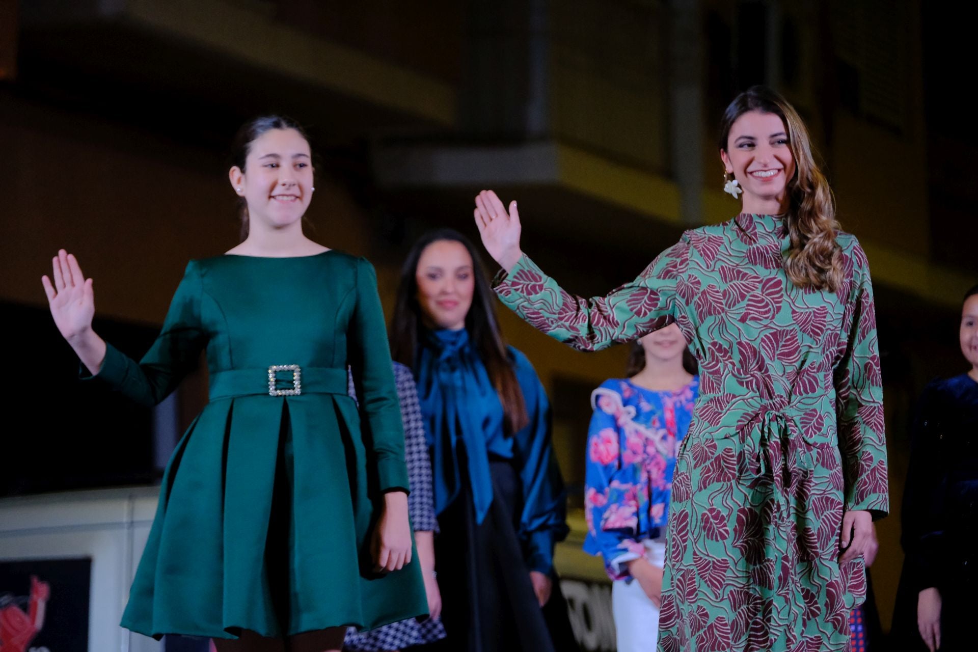 Homenaje a las candidatas a bellea del foc