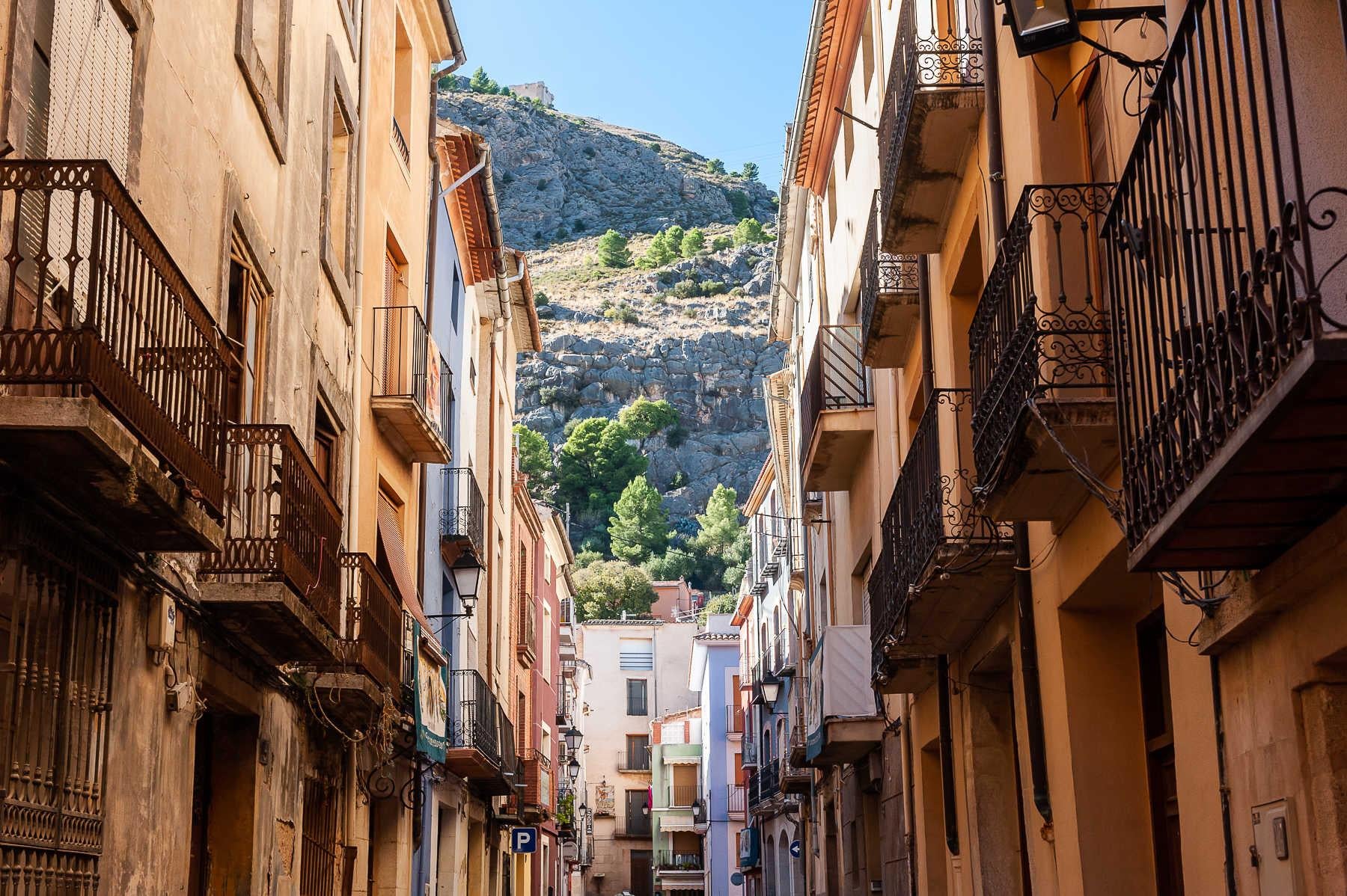Una de las calles del municipio alicantino.