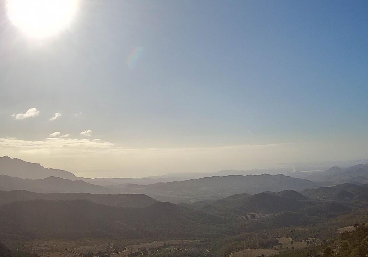 Imagen de Xixona, una de la zonas donde se han registrado temperaturas bajo 0.