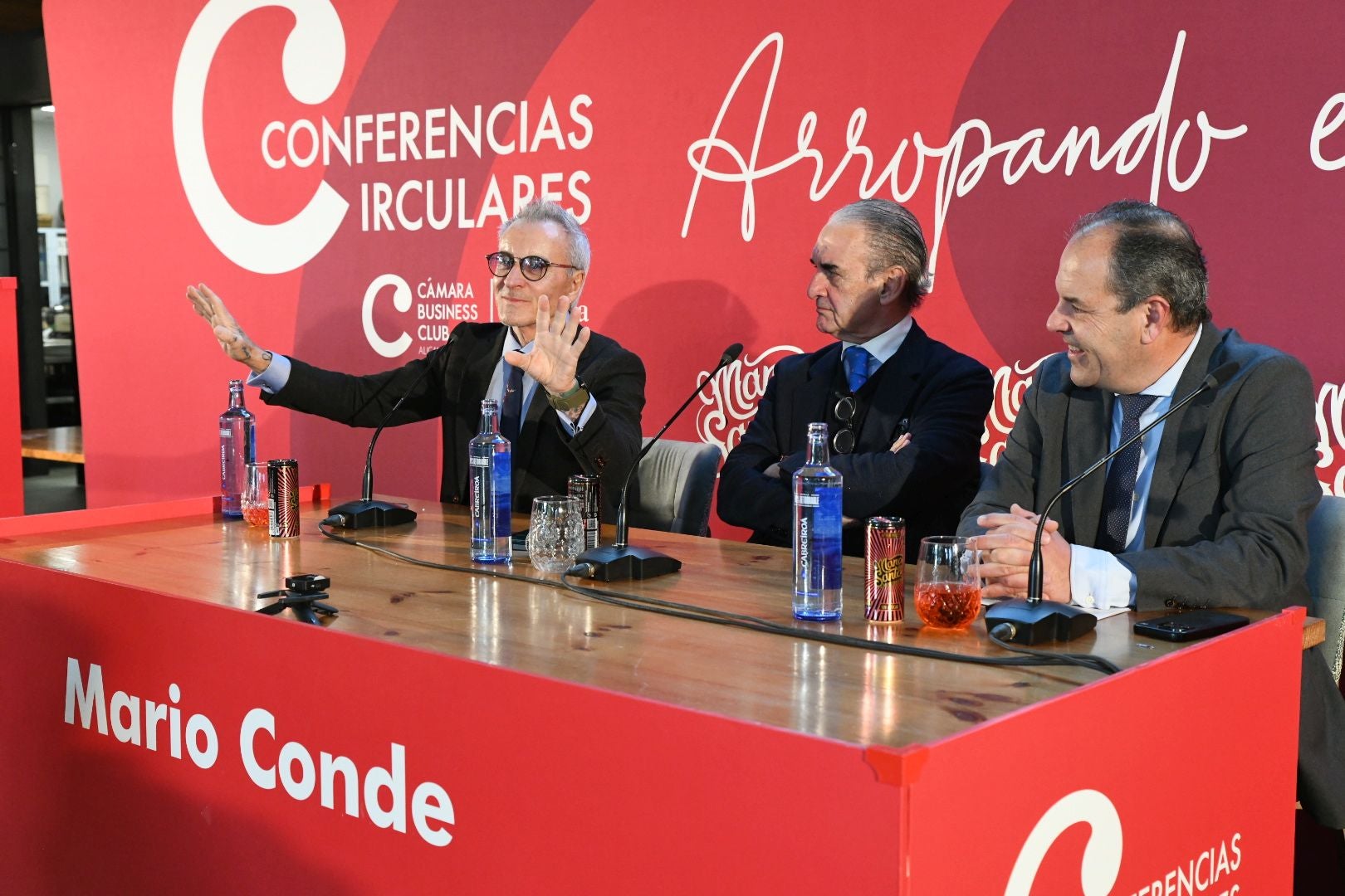 Así ha sido la conferencia de Mario Conde en el Cámara Business Club