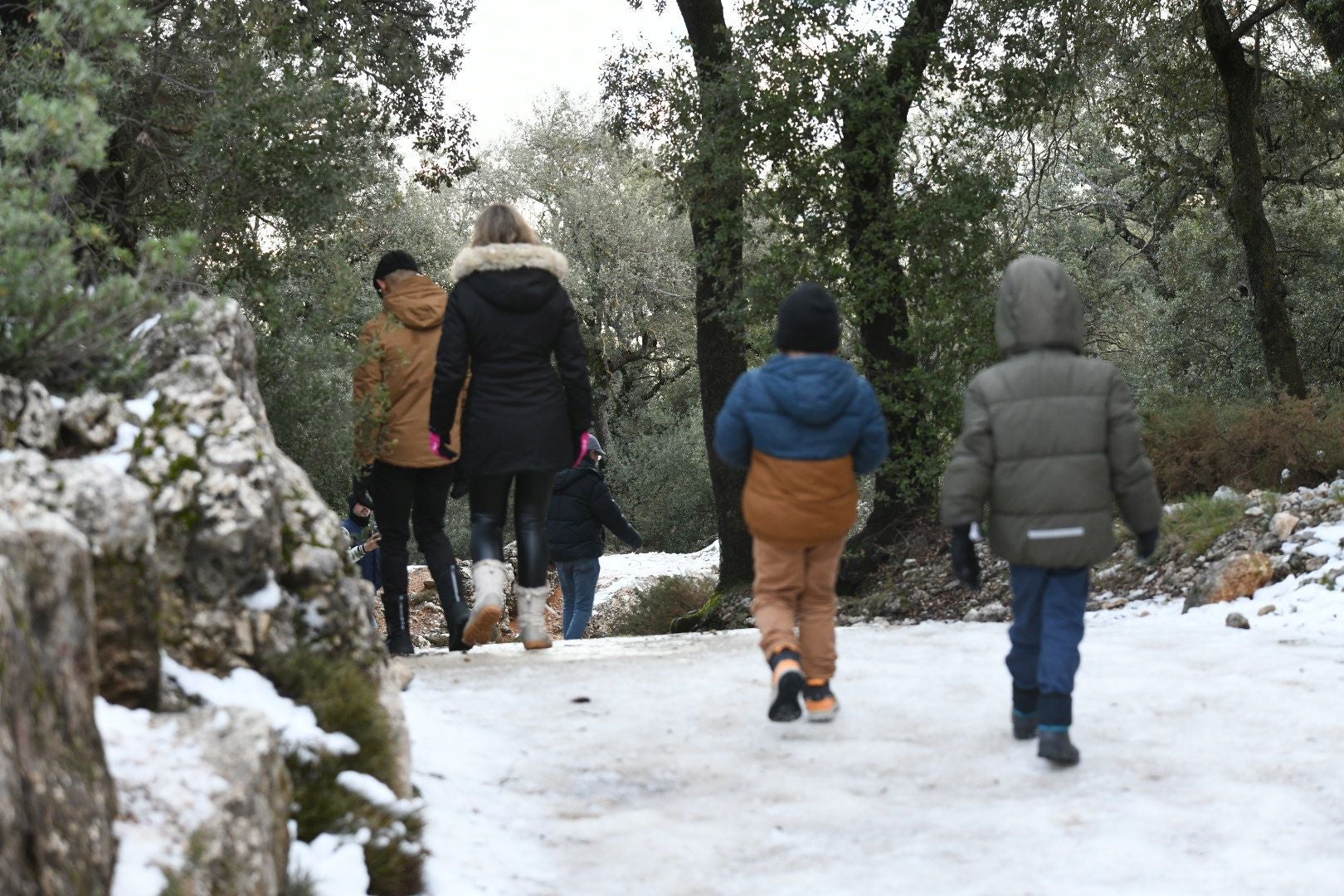 Los alicantinos disfrutan de un día en la nieve