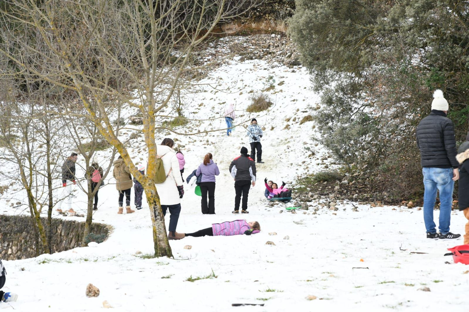 Las mejores imágenes que deja la nieve en la provincia