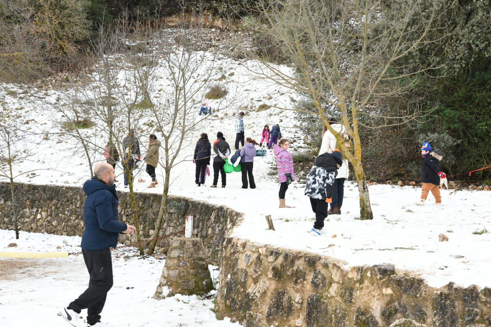 Las mejores imágenes que deja la nieve en la provincia