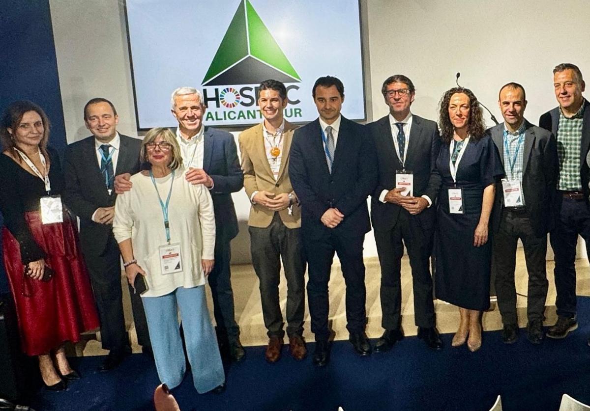 Presentación de la marca Hosbec Sur, este miércoles en Fitur.