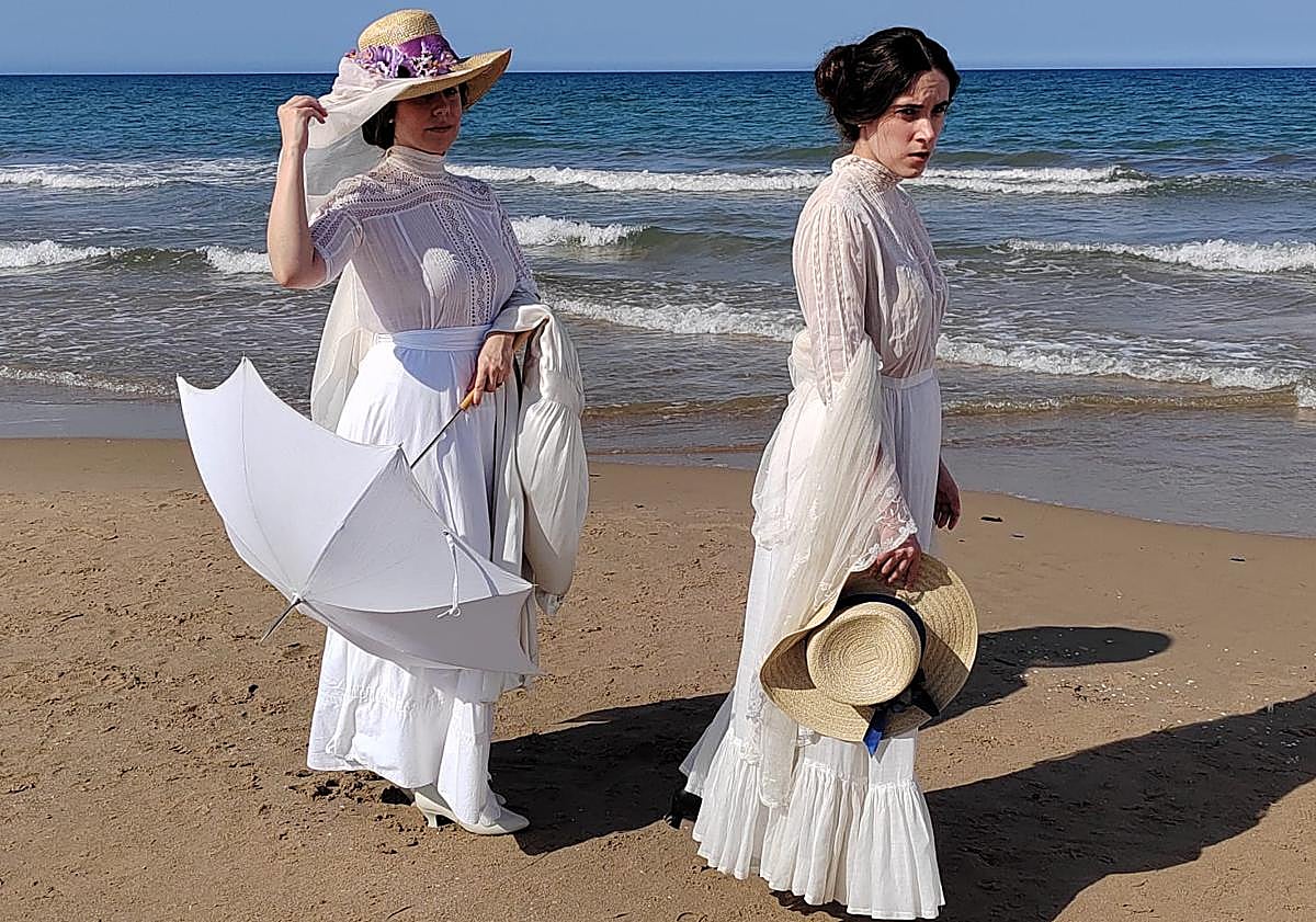 Imagen principal - Rodaje de 'Sorolla'.