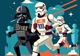 Detalle del cartel promocional del evento.