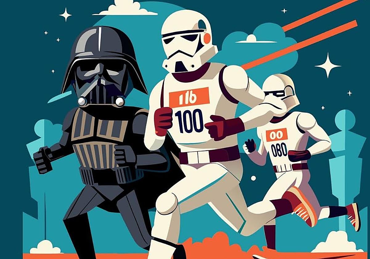 Detalle del cartel promocional del evento.