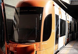 Un TRAM en Alicante.